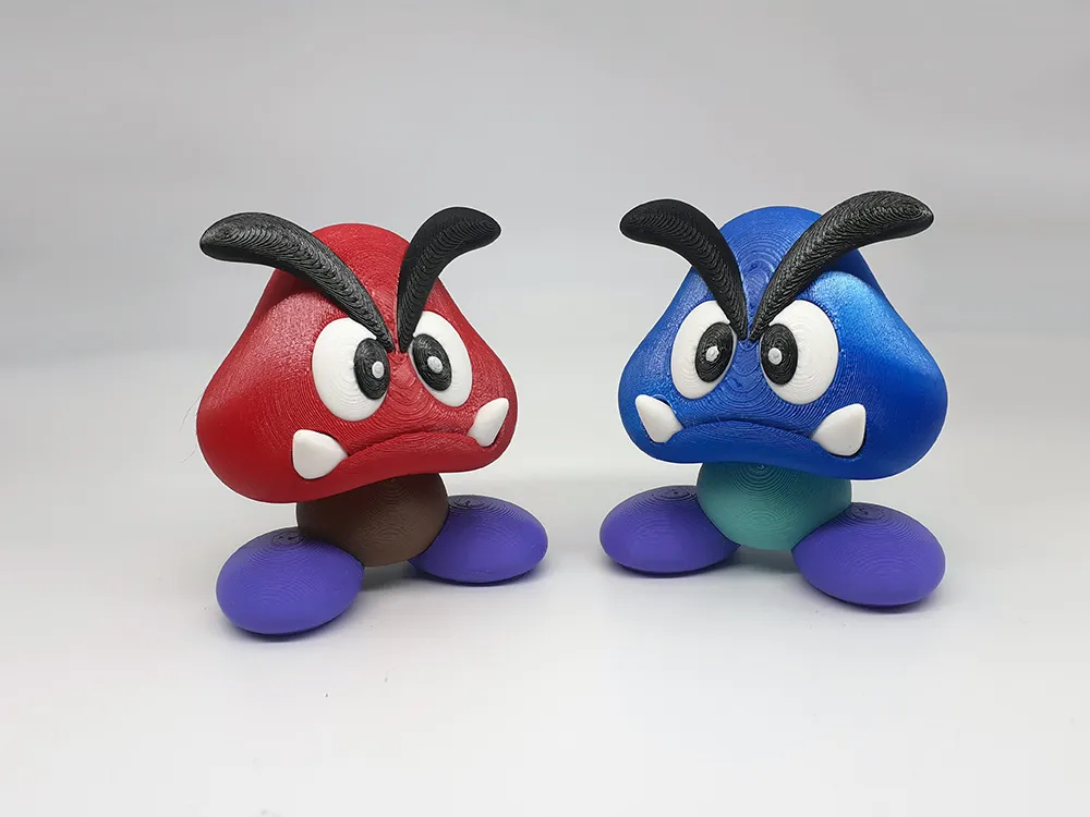 Nhân vật Goomba Bros từ trò chơi Paper Mario 64