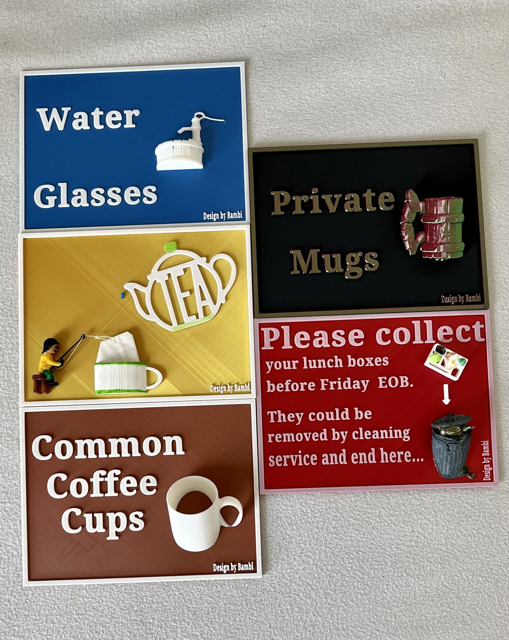 Bộ sưu tập cốc văn phòng với thiết kế cải tiến