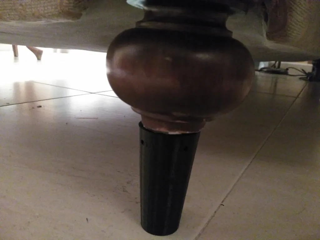 Chân sofa tham số thay thế chân có bánh xe