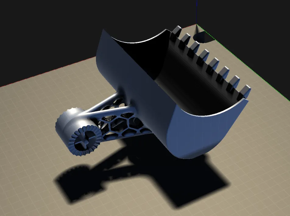 Xẻng máy xúc cho hệ thống khối xây dựng phổ biến cho trẻ n...