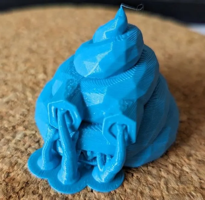 Biểu tượng phân - Thiết kế Low Poly