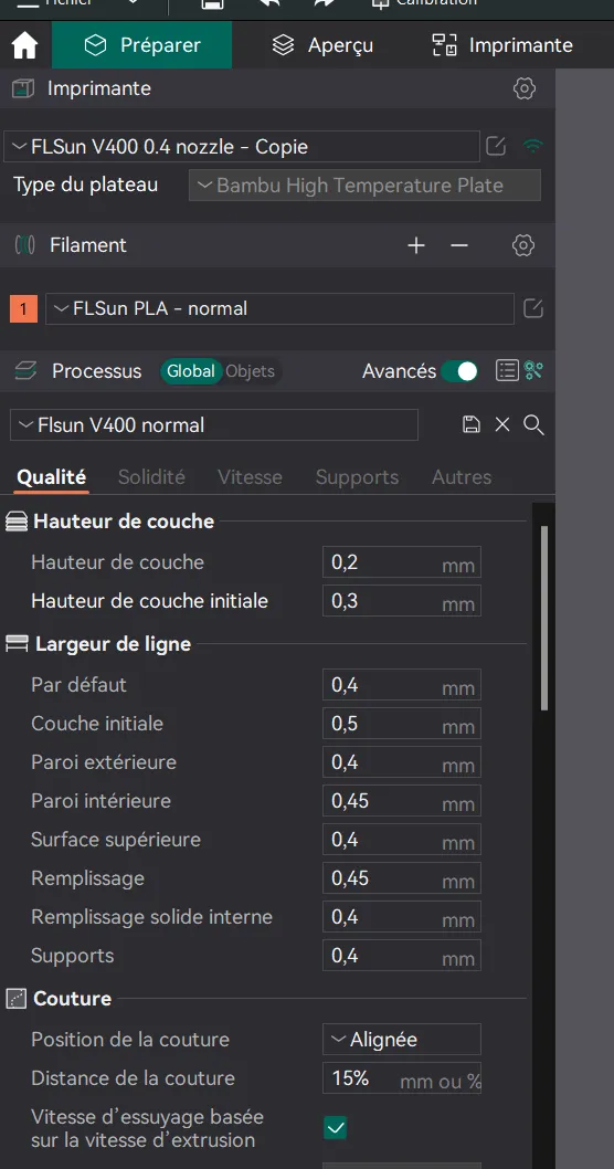 Máy in 3D flsun v400 với orca slicer
