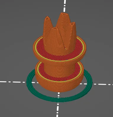 Chốt giữ bảng trong khoang hành lý Škoda Octavia thế hệ 1