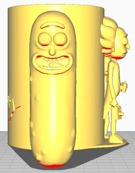 Giá đỡ bút Rick và Morty với thiết kế độc đáo