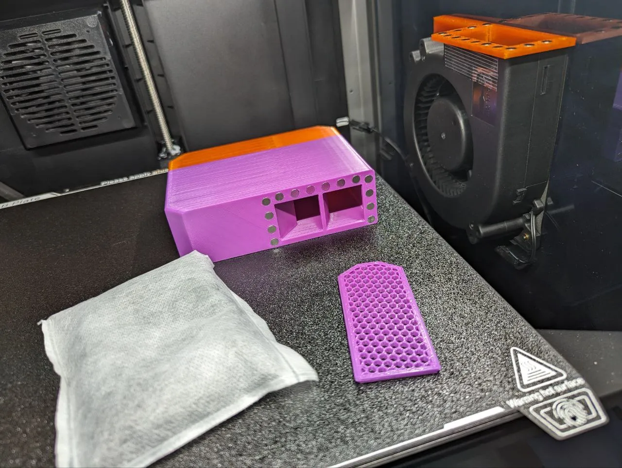 Quạt phụ K1 với bộ lọc carbon nâng cấp