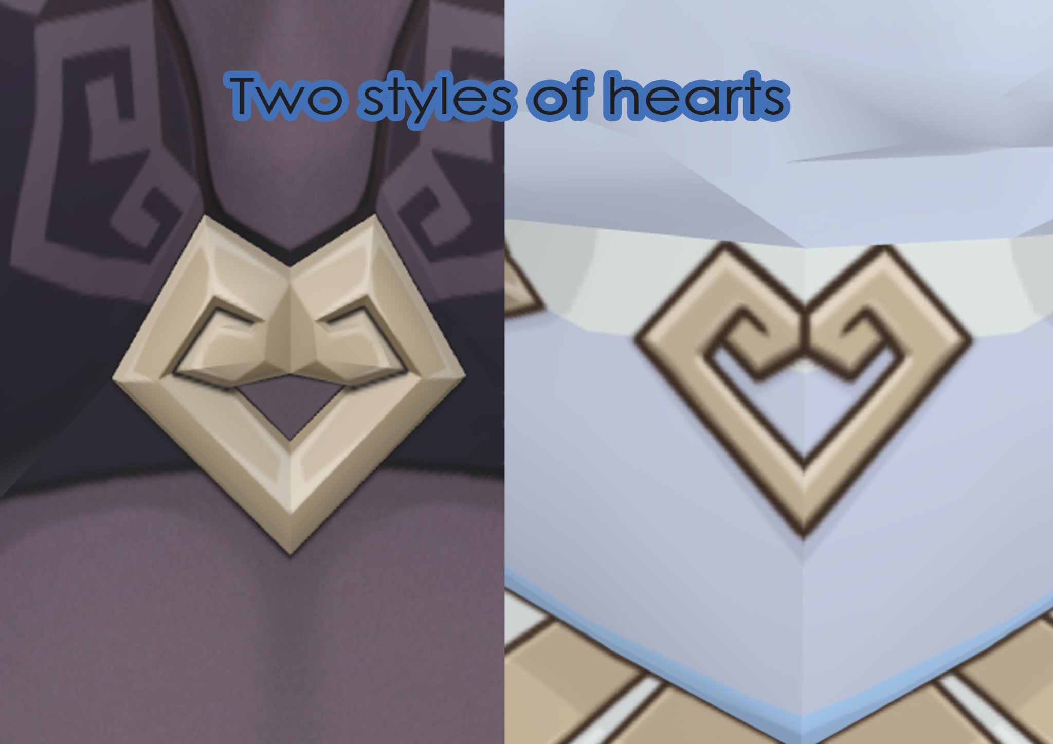 Trái tim Yelan trên ngực của cô ấy