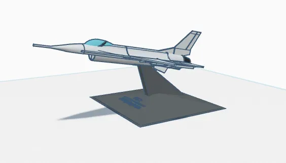 Mô hình máy bay chiến đấu F-16 chi tiết và chính xác