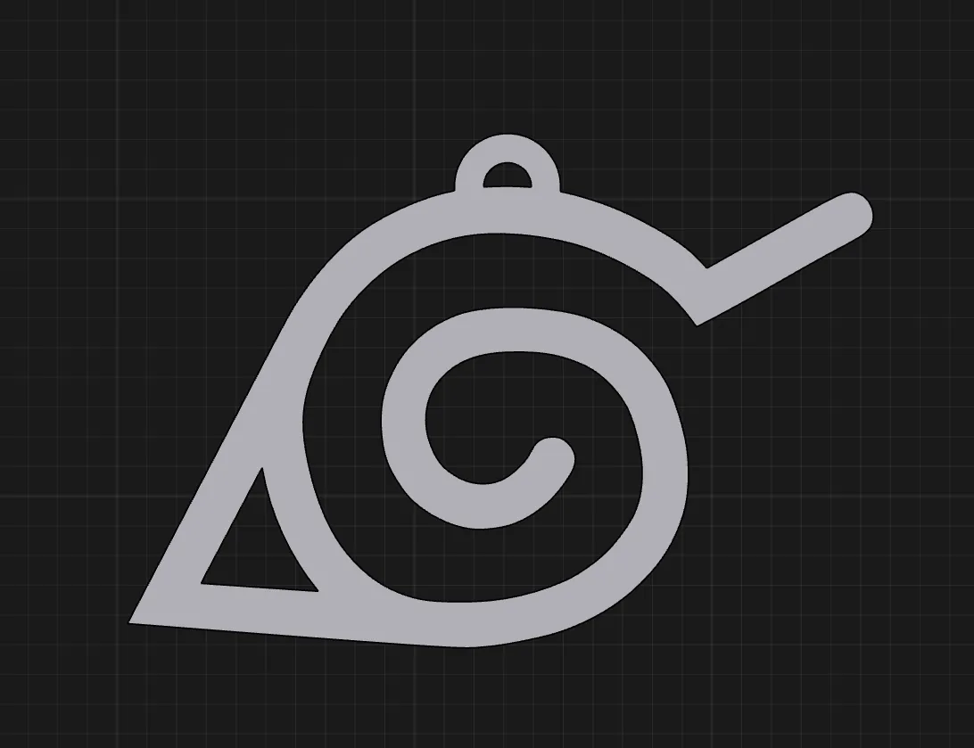 Móc khóa Naruto với biểu tượng Uchiha độc đáo