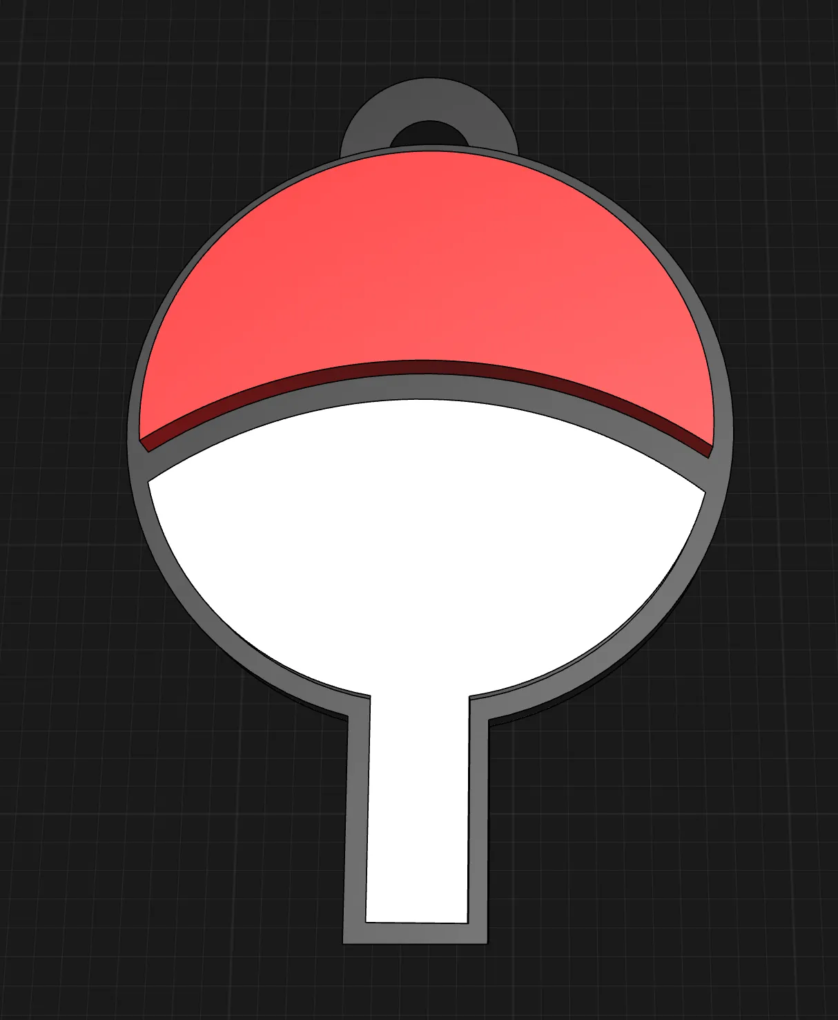 Móc khóa Naruto với biểu tượng Uchiha độc đáo