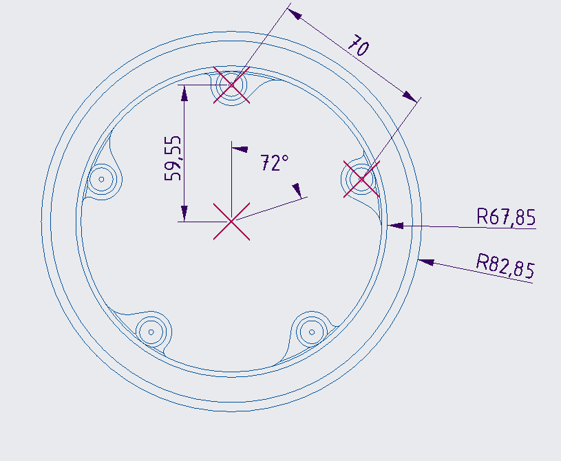 Bộ bảo vệ xích xe đạp 38 răng (Decalthlon Van Rysel)