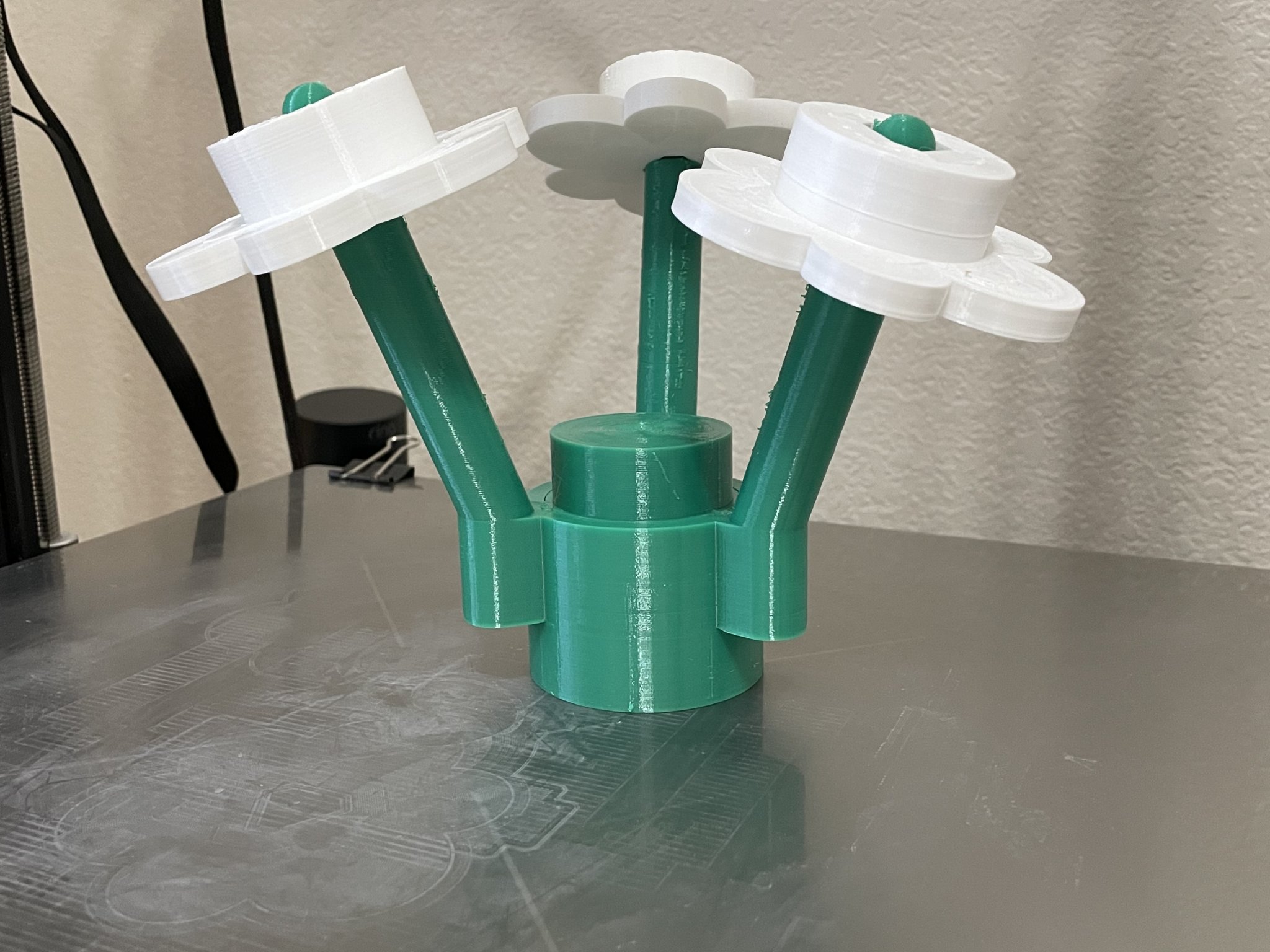 Hoa xây bằng gạch cho văn phòng và vườn