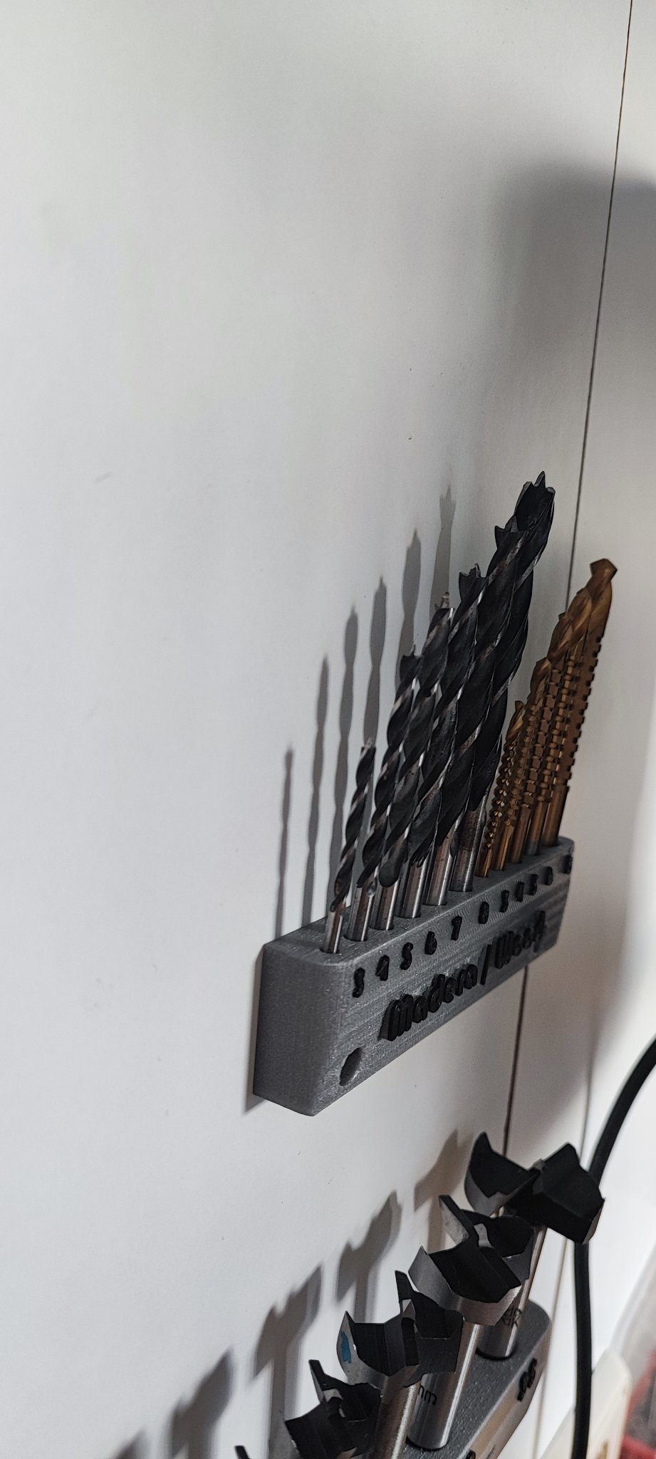 Giá đỡ mũi khoan gỗ với kích thước thông dụng