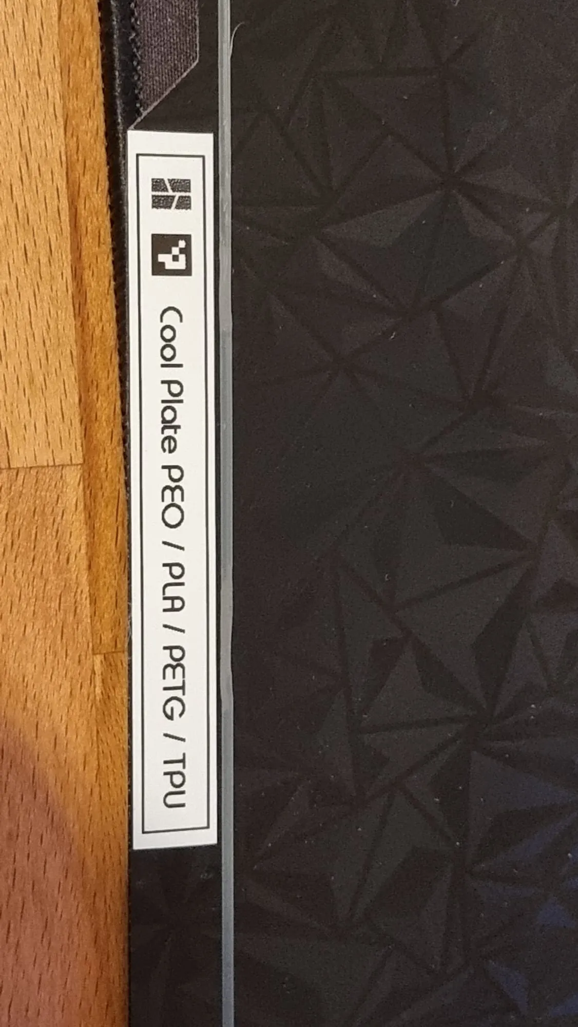 Mặt xây dựng Bambu với mã QR cho máy in Brother 12mm