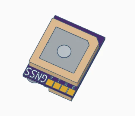 Mô hình mô phỏng GPS BZGNSS BN-121 cho thiết kế 3D