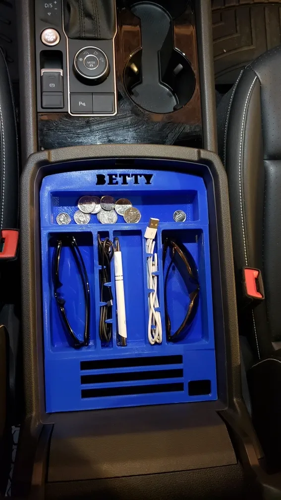 Tổ chức ngăn chứa trung tâm cho Volkswagen Atlas Cross Sport 2020