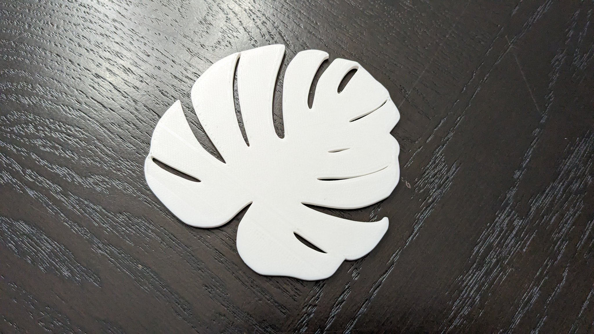 Đế lót ly hình lá Monstera Deliciosa