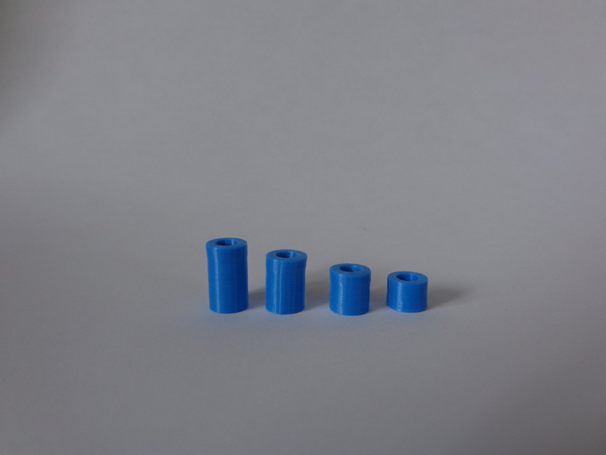 Mô hình spacer m3 với nhiều kích thước khác nhau