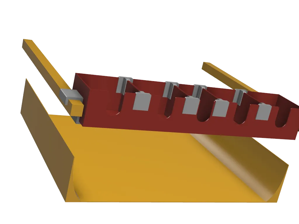 Hộp đựng trà trượt cho ngăn kéo Ikea Metod rộng 40cm