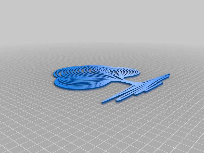 Tranh tường cây phong cách tối giản