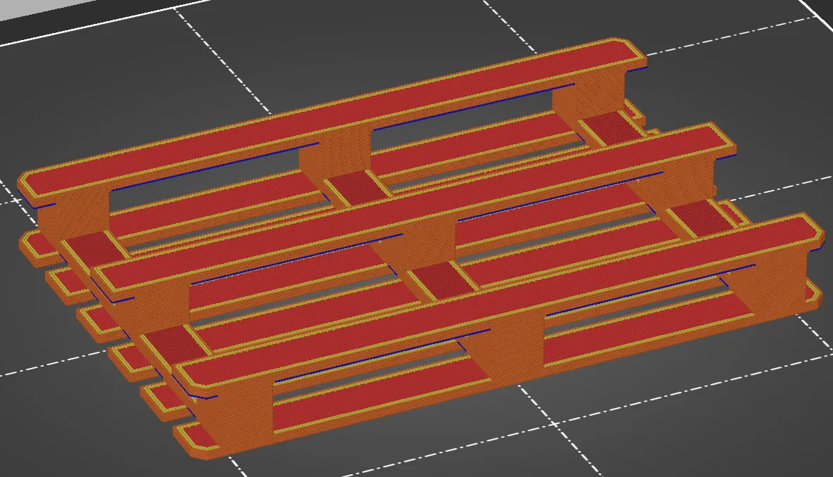 Bảng Euro tiêu chuẩn kích thước 800mm x 1200mm x 144mm