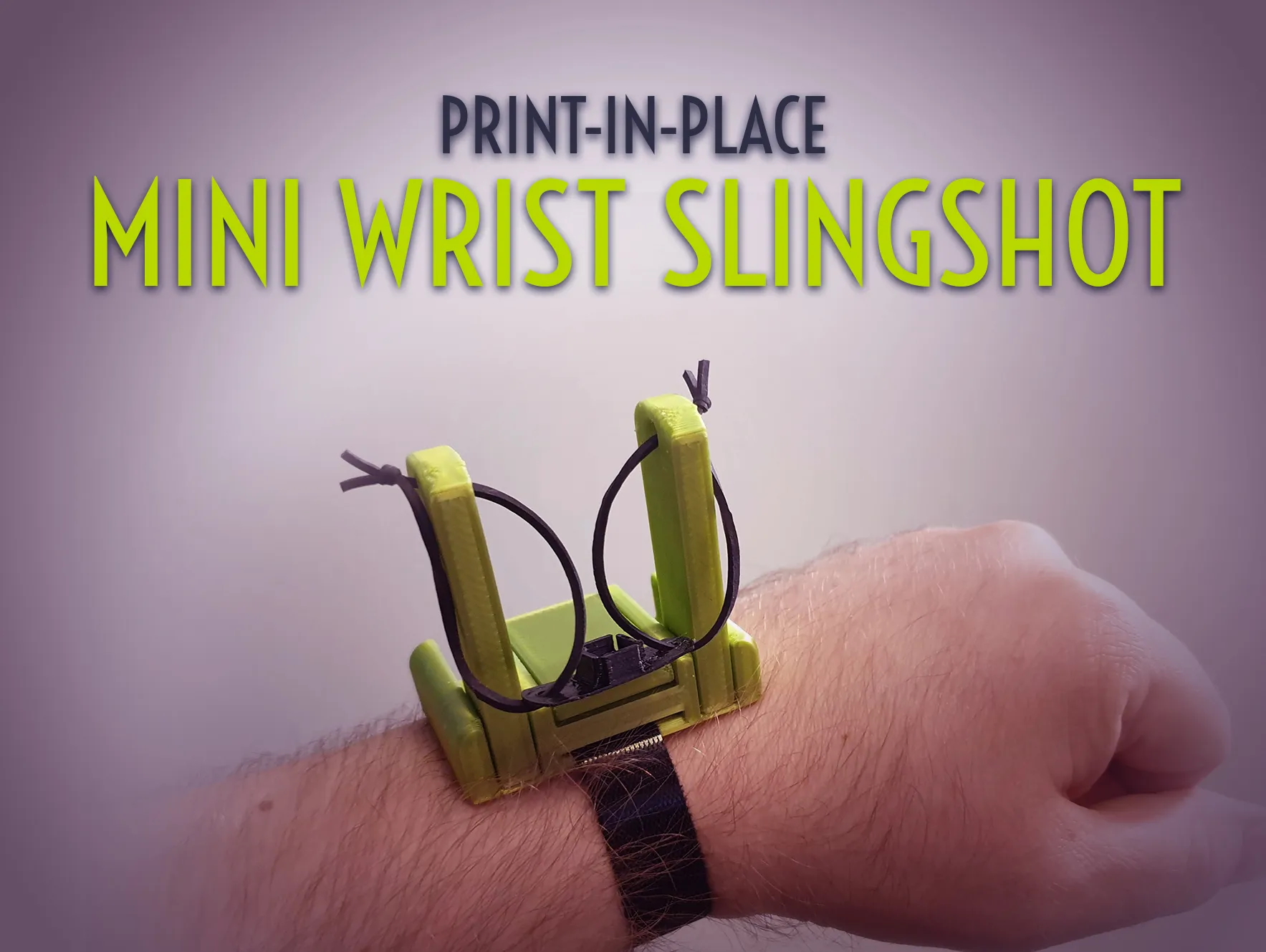 Đồ chơi nỏ tay mini in ngay tại chỗ