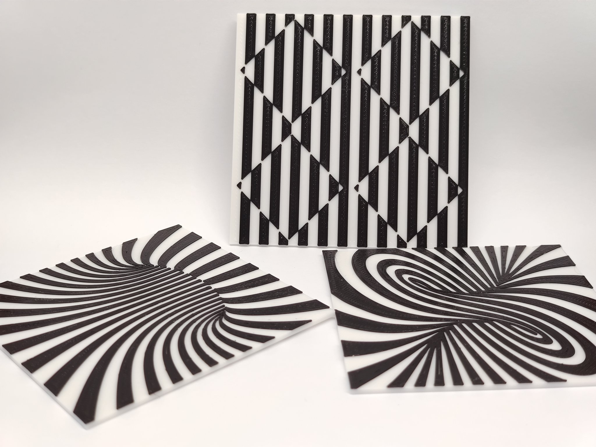 Bộ đế ly ảo giác với thiết kế độc đáo