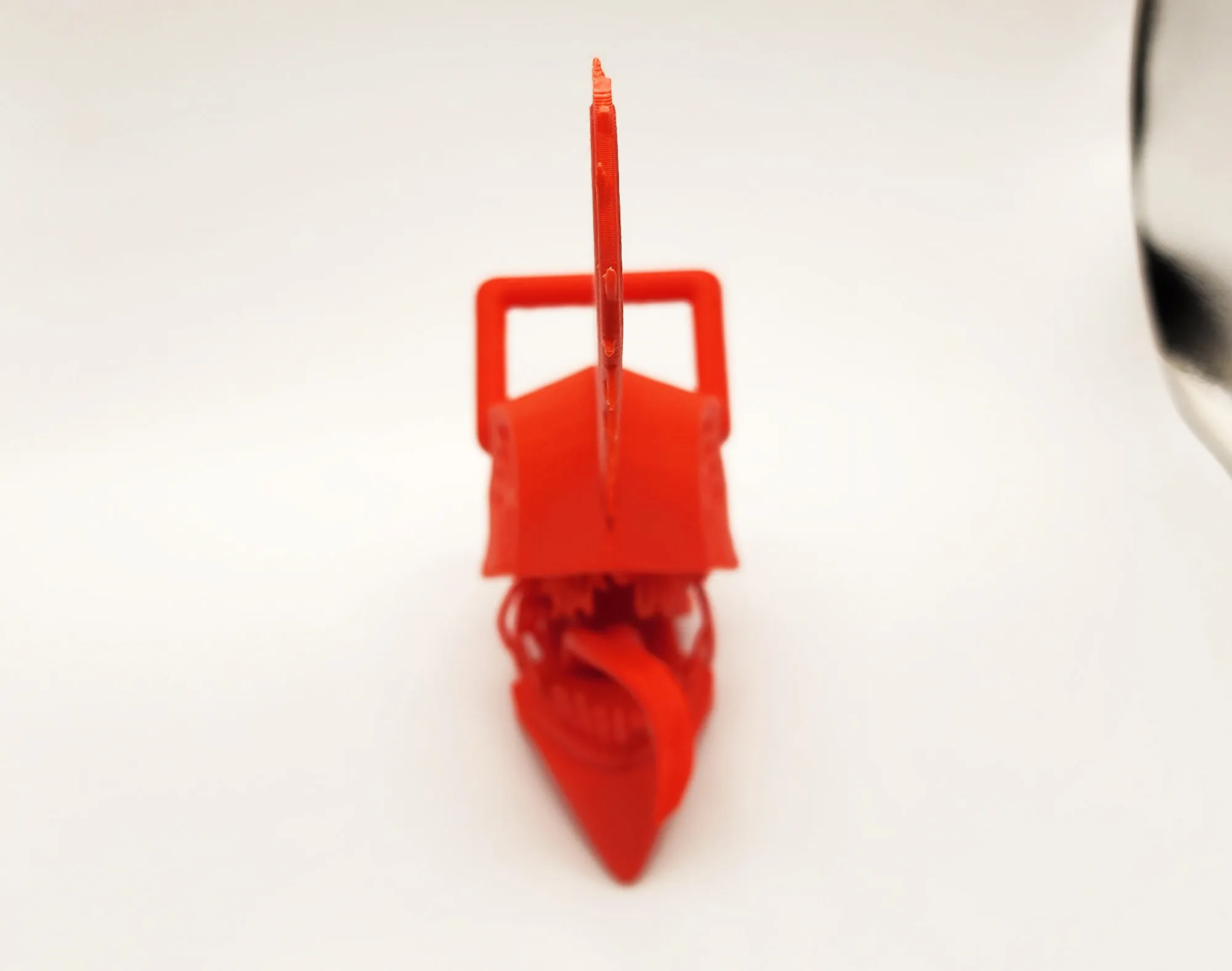 Đầu nhân vật Chainsaw Man trong phong cách anime