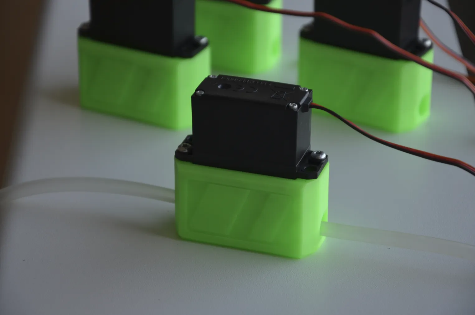 Van servo chặn dòng cho ống có đường kính 6-8mm