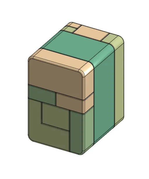 Đồ chơi xếp hình 3D với 8 mảnh ghép độc đáo