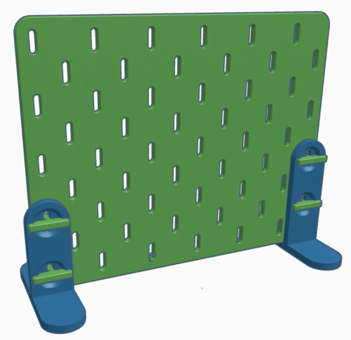 Giá đỡ đơn giản cho bảng Skadis đứng thẳng