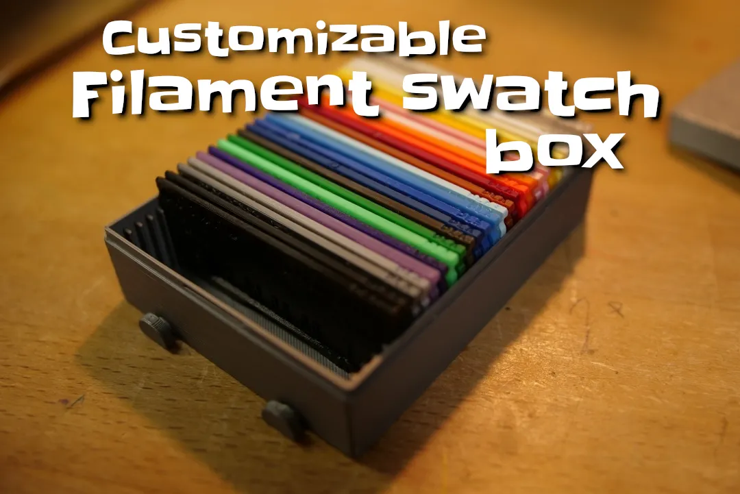 Hộp mẫu filament tùy chỉnh cho máy in 3D