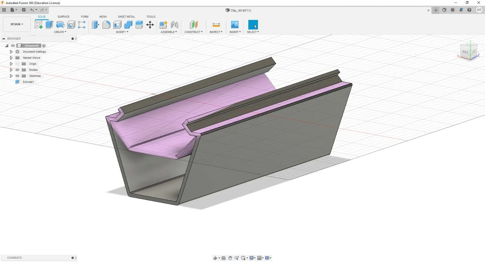 Kẹp cáp nhôm 40x40 cho máy in 3D Ender