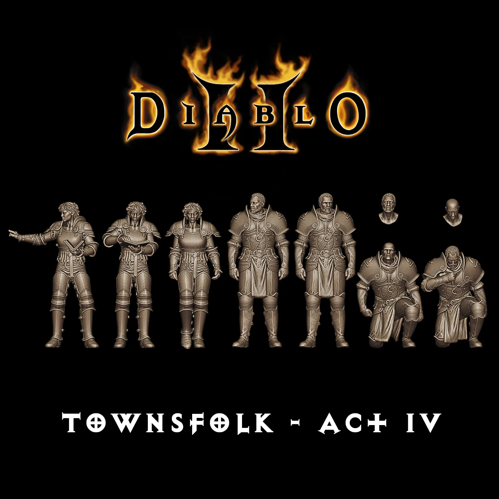 Nhân vật NPC trong Diablo II - Hành động IV