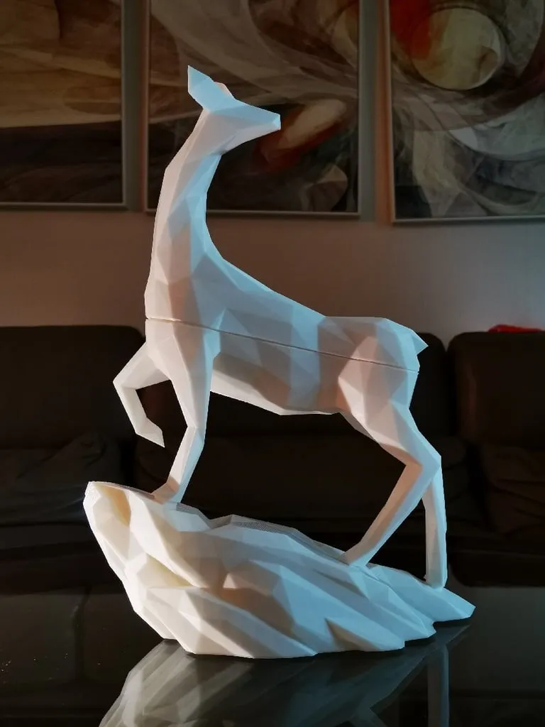 Tượng hươu với gạc tùy chỉnh thiết kế riêng