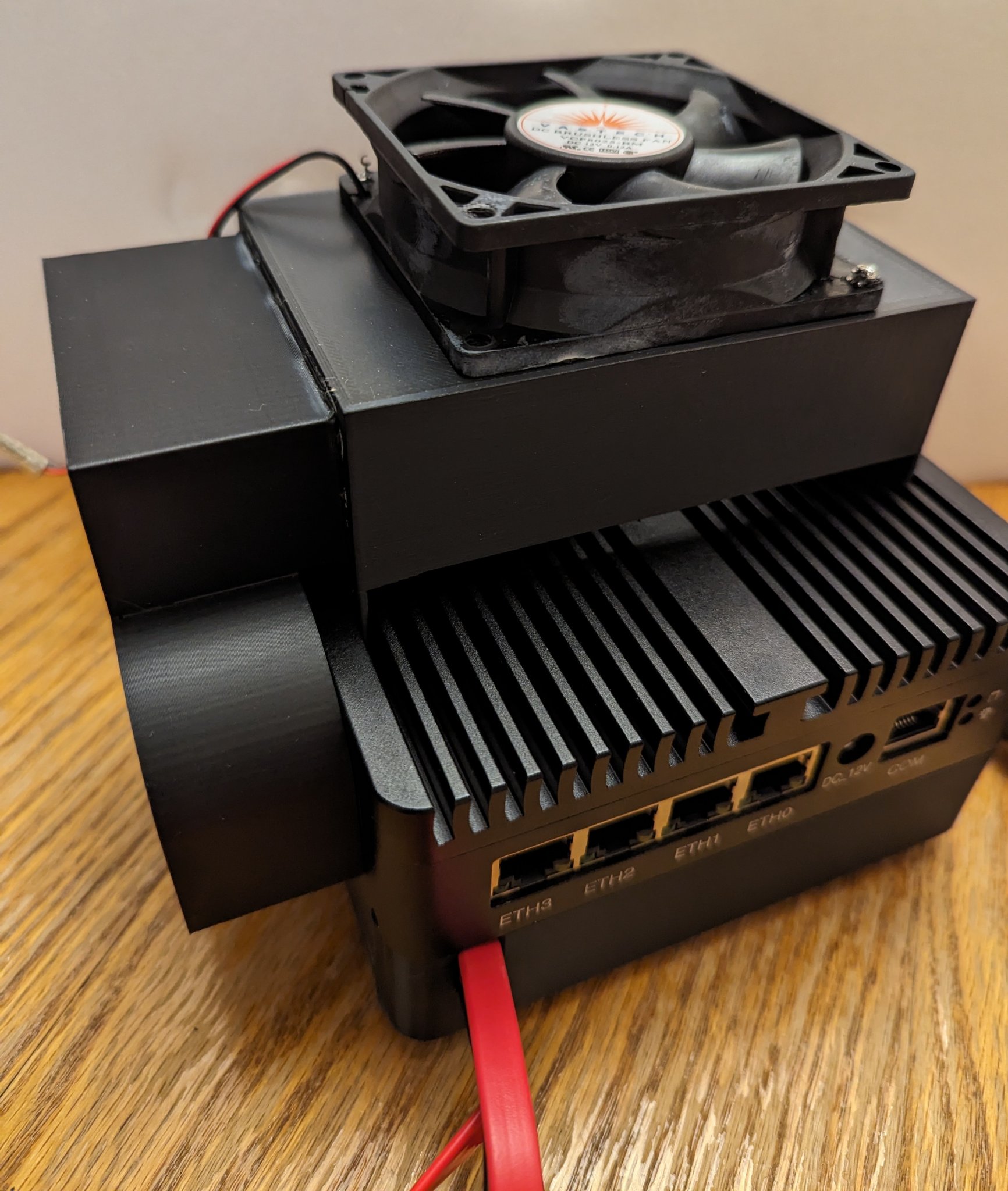 Giá đỡ quạt cho router mini WooYi/Topton