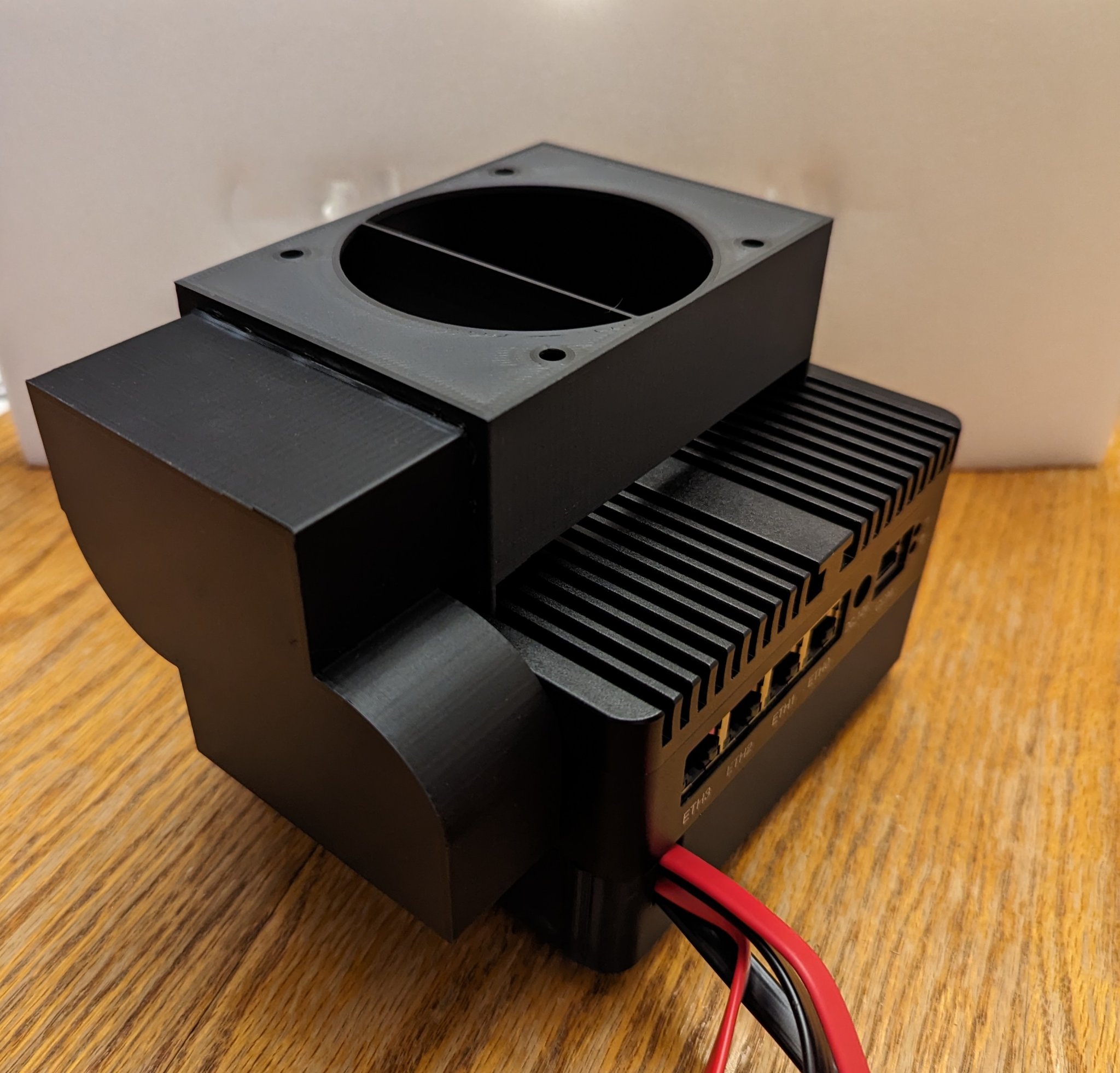 Giá đỡ quạt cho router mini WooYi/Topton