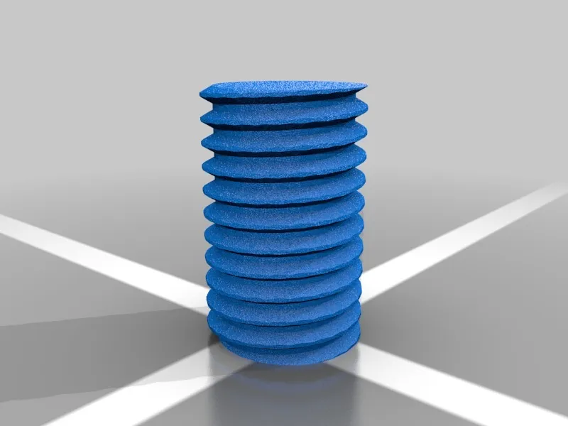 Mô-đun tạo ren xoắn ốc cho thiết kế 3D