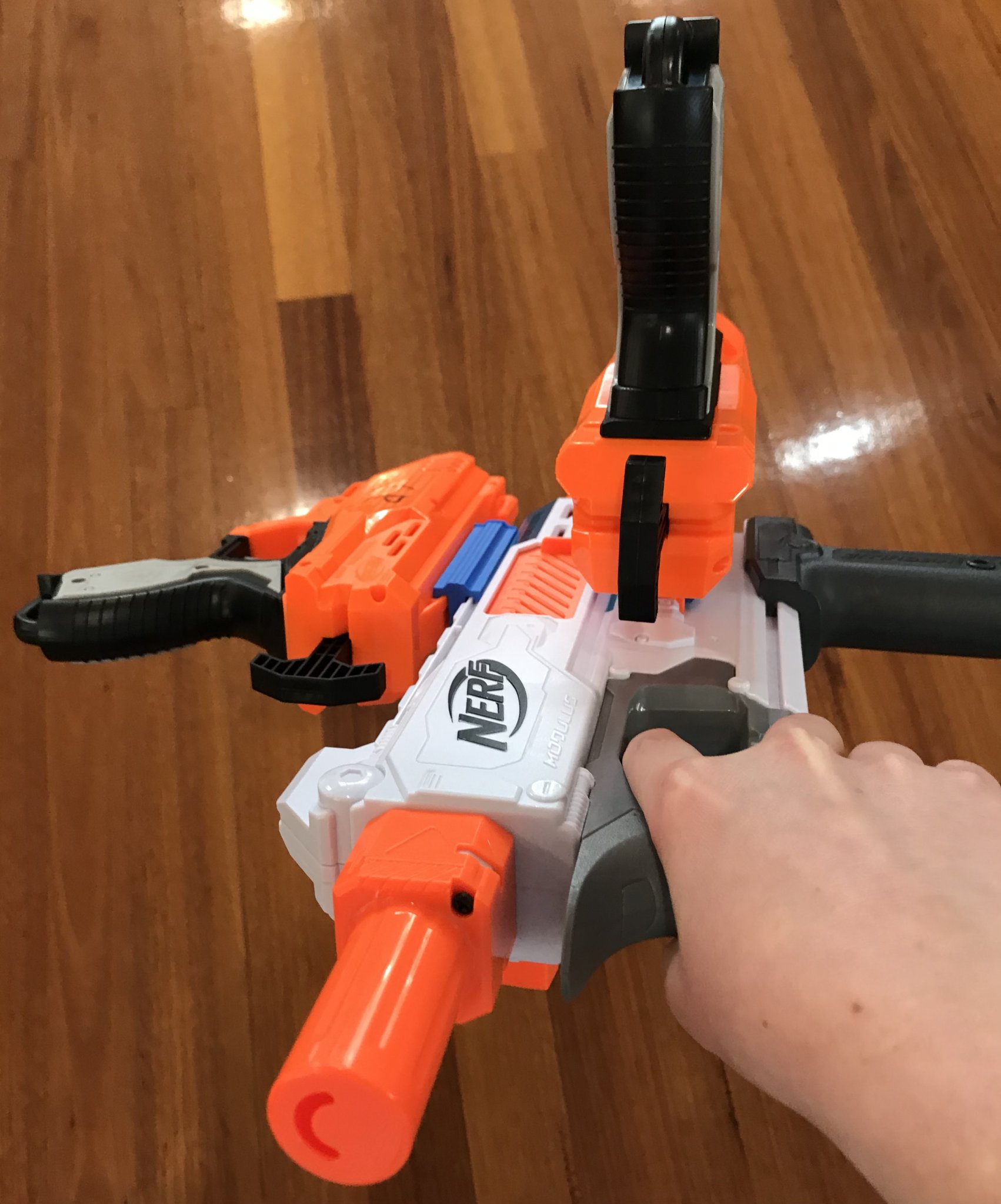 Mô-đun kết nối súng Nerf đôi độc đáo