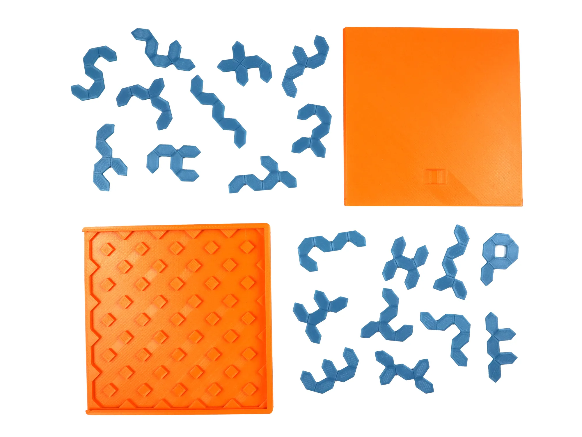 Đồ chơi xếp hình PentaHextan với 20 mảnh ghép polyform