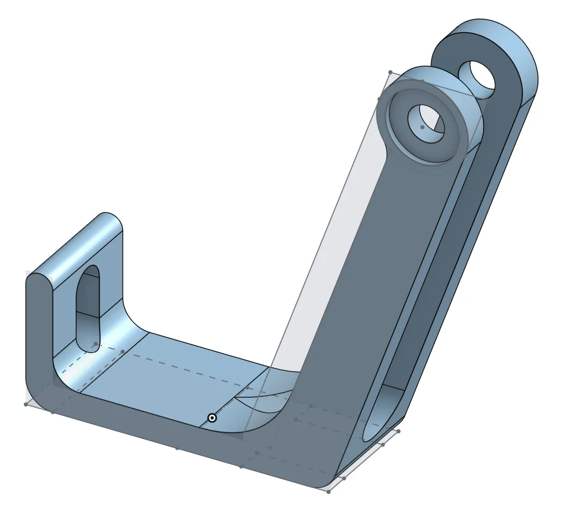 Giá đỡ đèn cho khung xe đạp với phanh cantilever