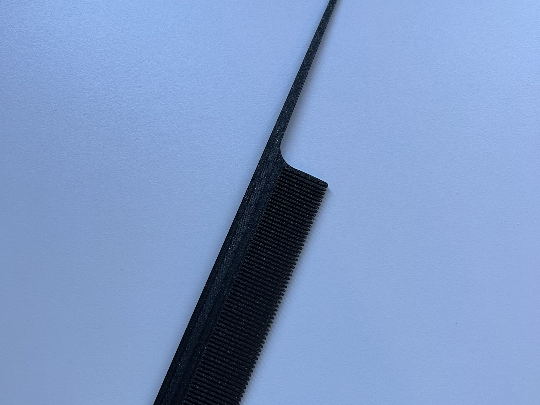 Lược chải tóc có tay cầm mảnh cho việc chia tóc