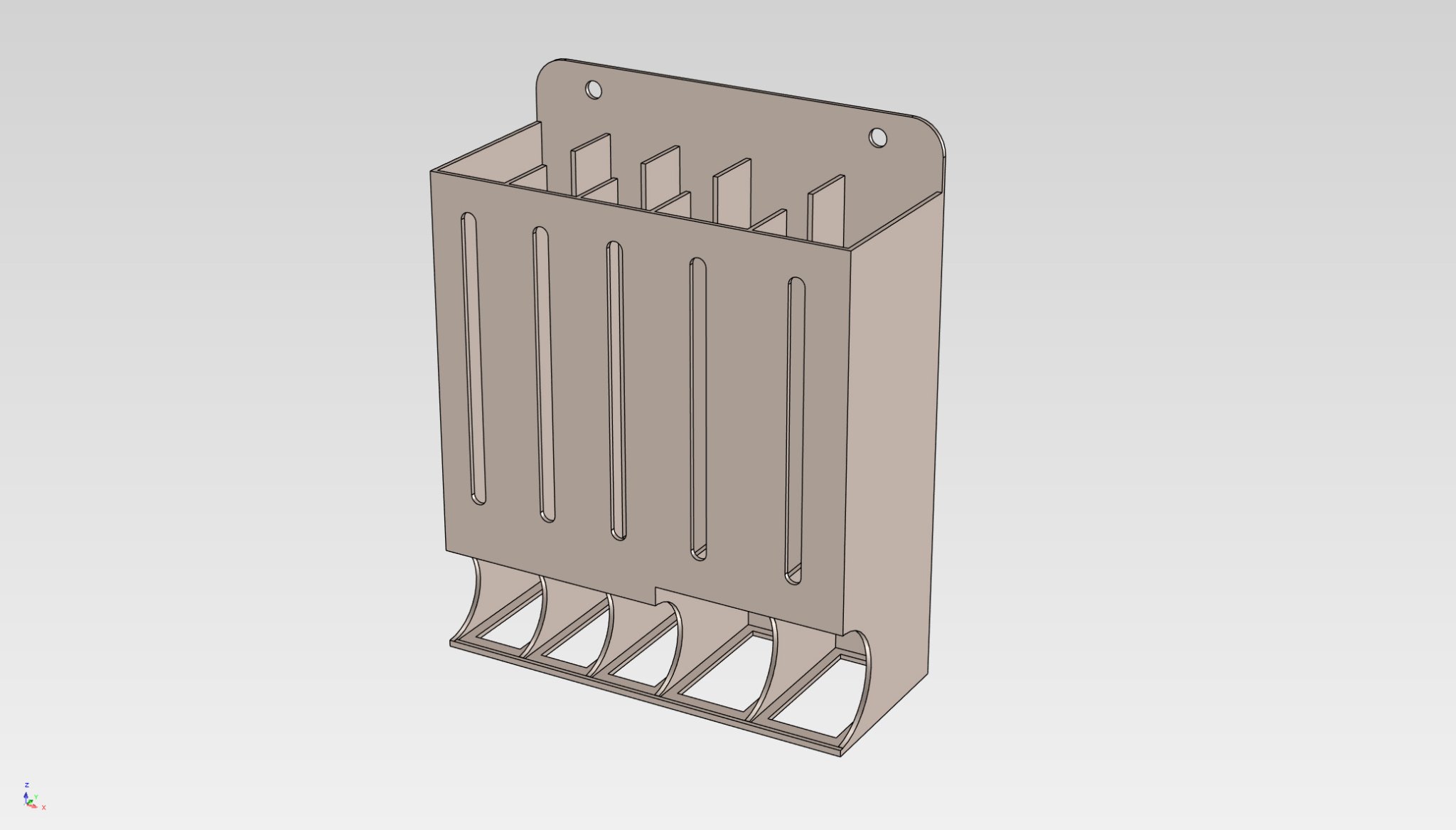 Hộp lưu trữ cầu chì gắn tường kích thước 132.5mm x 56mm x 170mm