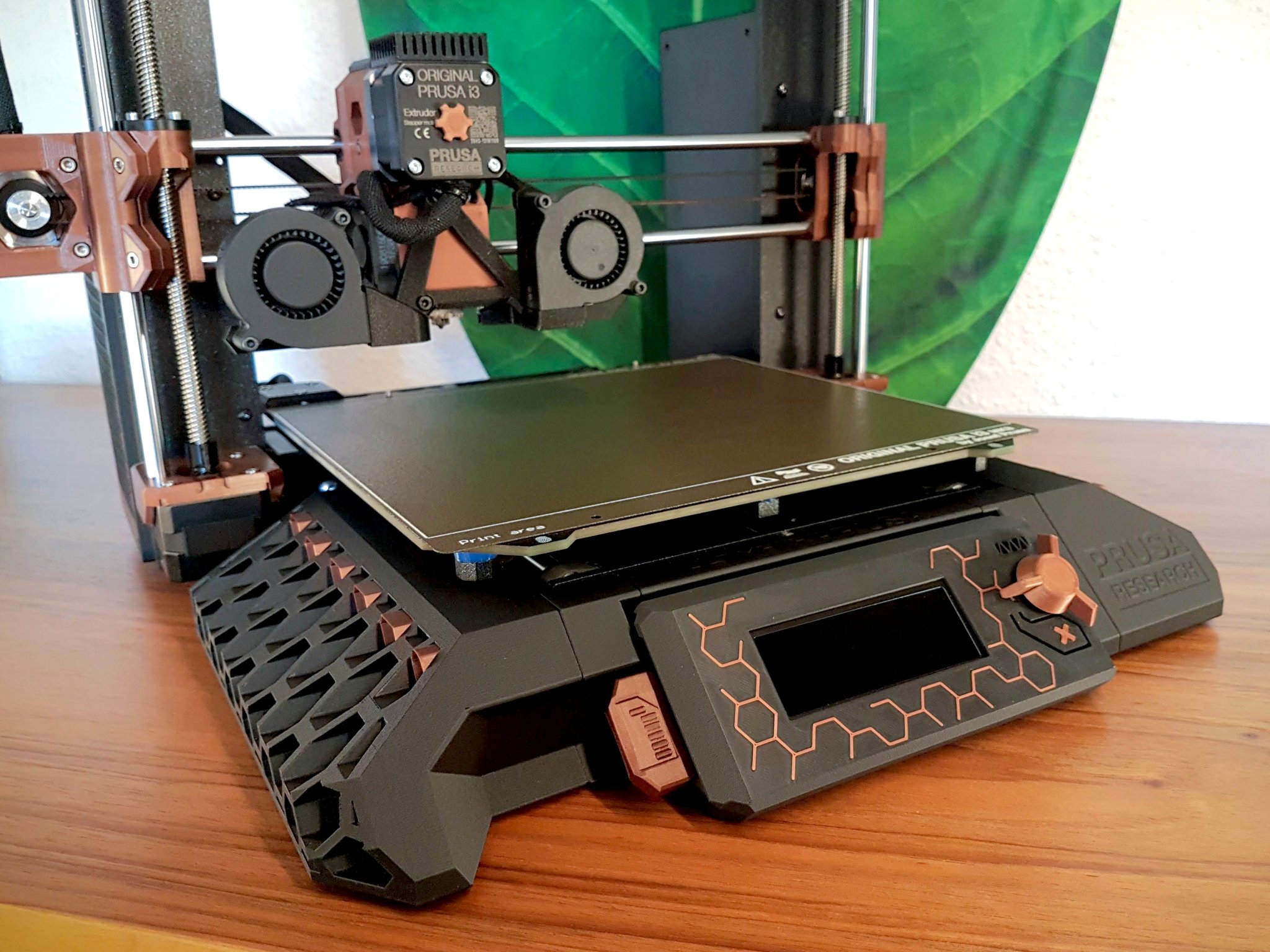 Vỏ máy in 3D Prusa Ultimate mới mẻ và hiện đại