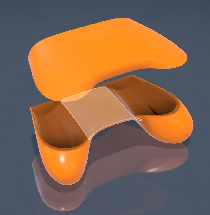 Vỏ bọc tay cầm game điều khiển tự chế