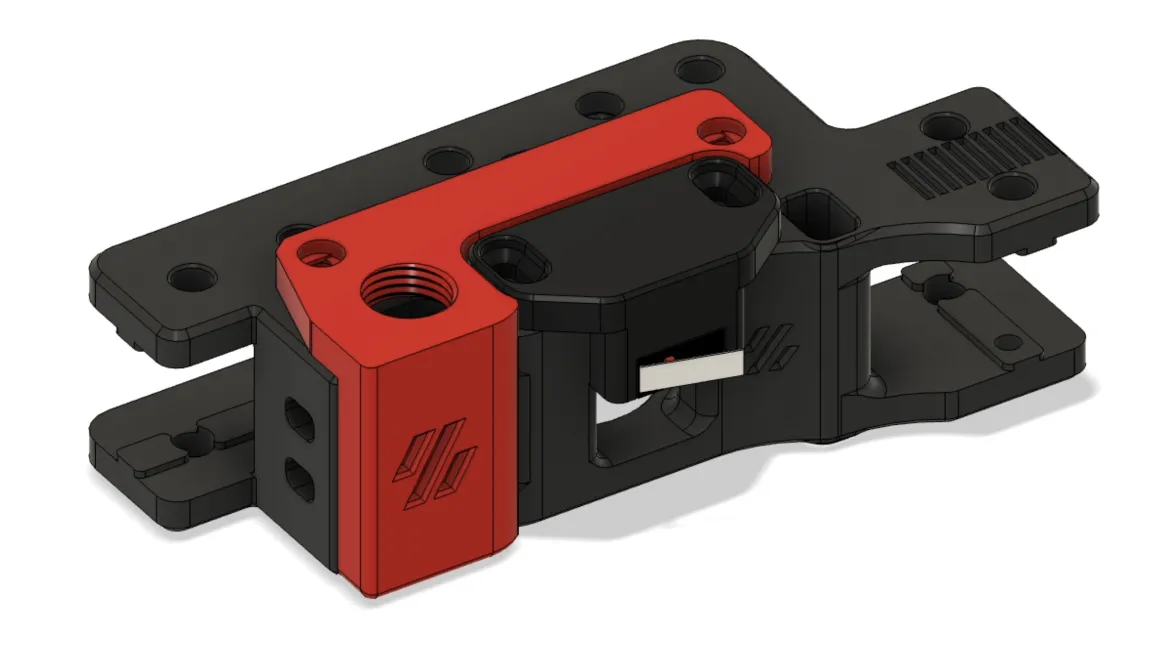 Bản remix giá đỡ umbilical PG7 cho Voron 2.4r2 với logo