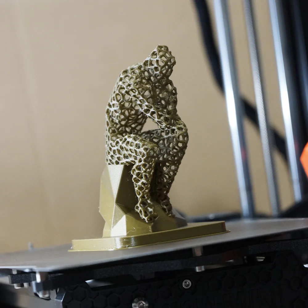 [REMIX] Tượng Người Nghĩ - Phiên Bản Voronoi