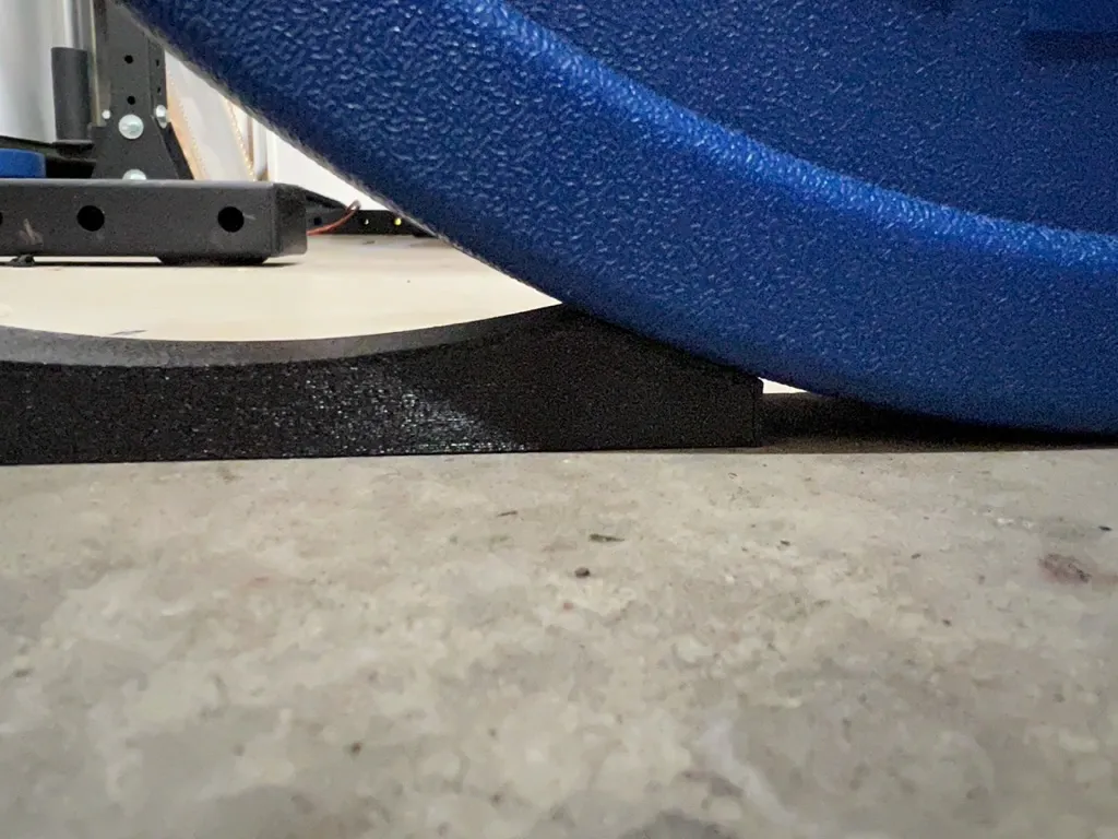 Ramp nâng một đầu tạ Olympic cho bài deadlift