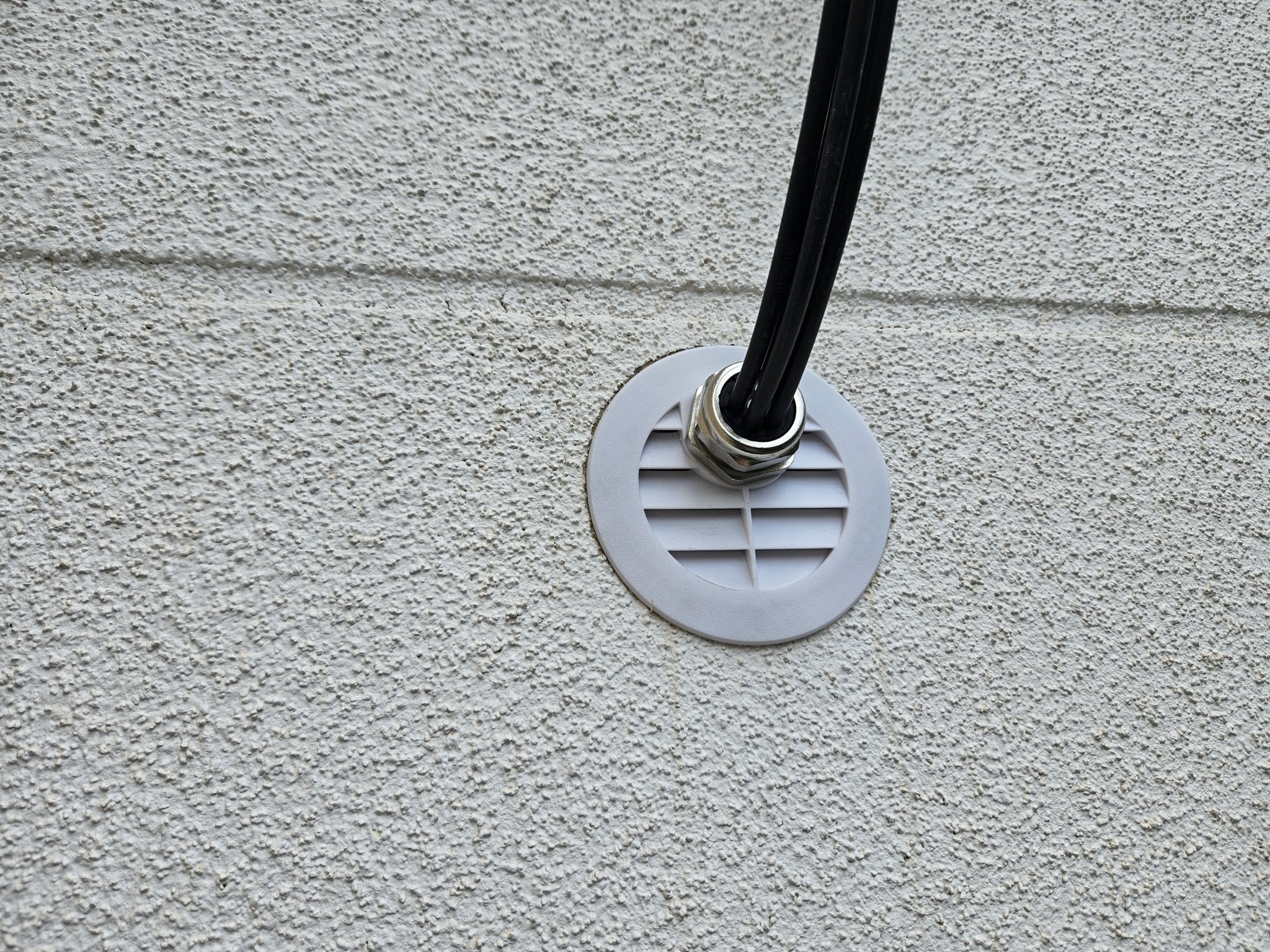 Cáp thông gió cho lỗ thông gió garage 90mm