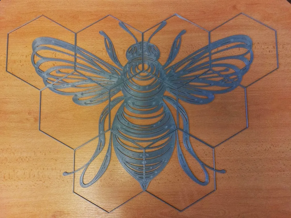 Trang trí tường bumblebee phong cách tối giản