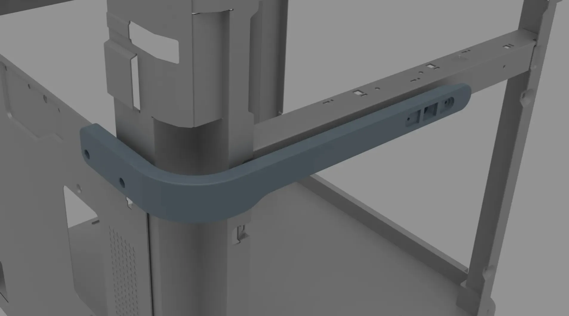 Giá đỡ cuộn bên P1P với tay hướng dẫn PTFE